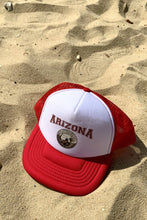 Load image into Gallery viewer, Red Arizona Trucker Hat
